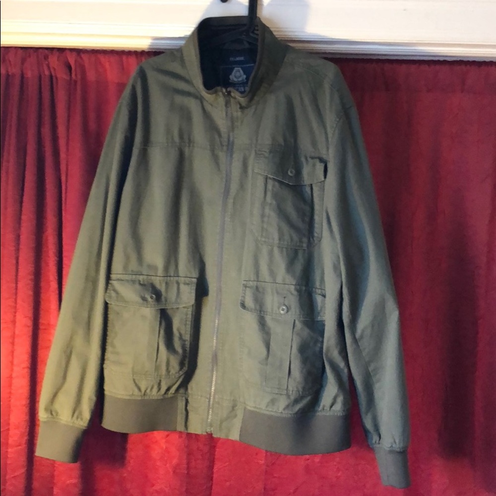 American Rag XXLarge military green jacket